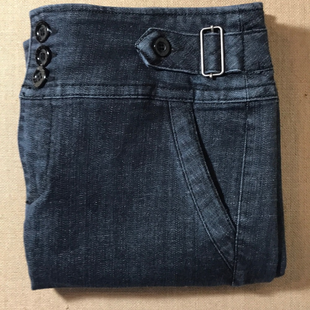 Denim Pencil Skirt